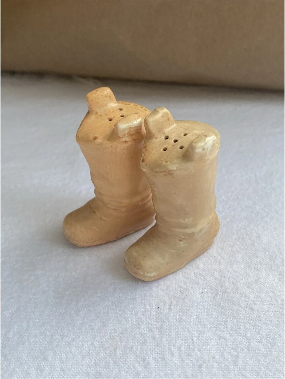 Vintage Ceramic Go Go Boots Or Cowboy Boot Salt and Pepper Shakers Made in Japan